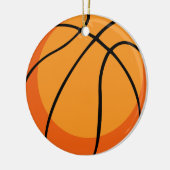 Basketball Keramik Ornament (Links)