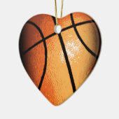 Basketball Keramik Ornament (Links)