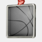 Basketball Keramik Ornament Aus Metall (Links)