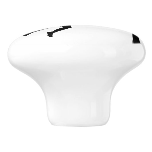 Basketball Keramikknauf (Seitenansicht)