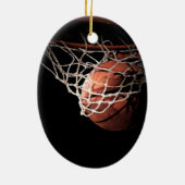 Basketball Keramikornament (Hinten)