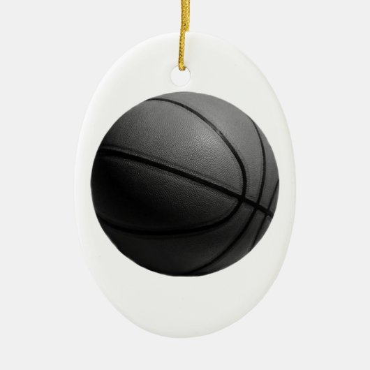 Basketball Keramikornament (Vorne)