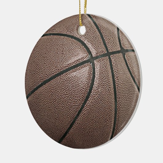 Basketball Keramikornament (Links)