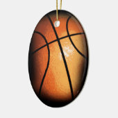 Basketball Keramikornament (Links)