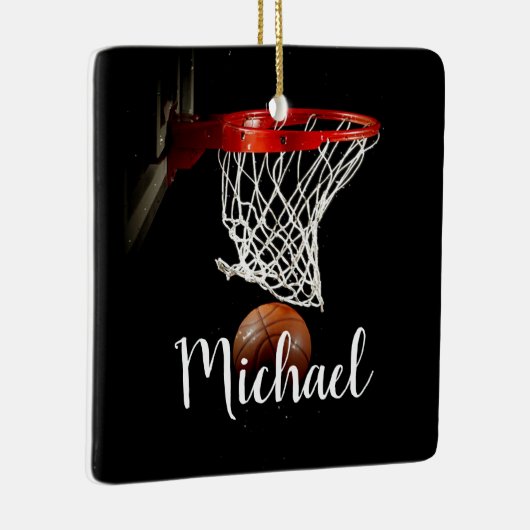 Basketball Keramikornament (Rechts)