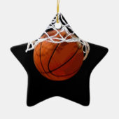 Basketball Keramikornament (Vorne)