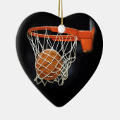 Basketball Keramikornament (Rechts)