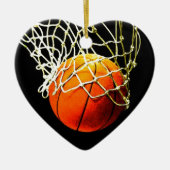 Basketball Keramikornament (Vorne)