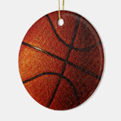 Basketball Keramikornament (Links)