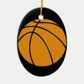 Basketball Keramikornament (Vorne)