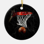 Basketball Keramikornament (Vorne)
