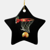 Basketball Keramikornament (Vorne)