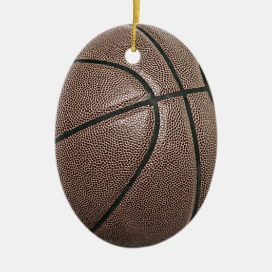 Basketball Keramikornament (Vorne)
