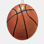 Basketball Keramikornament (Links)