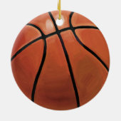 Basketball Keramikornament (Hinten)