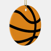 Basketball Keramikornament (Rechts)
