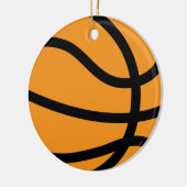 Basketball Keramikornament (Links)
