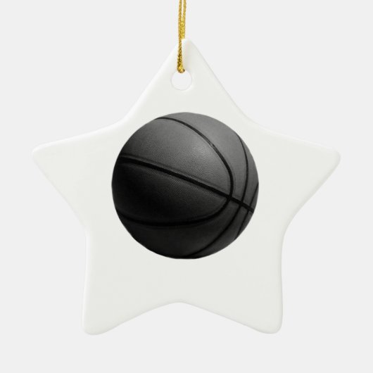 Basketball Keramikornament (Vorne)