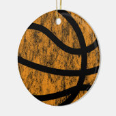 Basketball Keramikornament (Links)