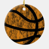 Basketball Keramikornament (Hinten)