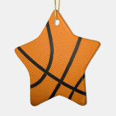 Basketball Keramikornament (Links)