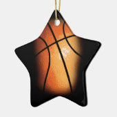 Basketball Keramikornament (Links)