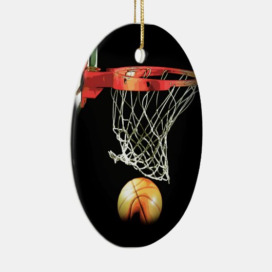 Basketball Keramikornament (Rechts)