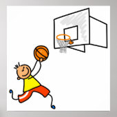 Basketball Kid Poster (Vorne)