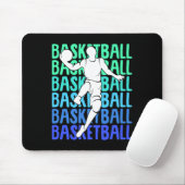 Basketball Kinder Jungen Männer 2 Mousepad (Mit Mouse)