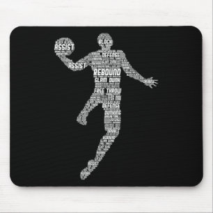 Basketball Kinder Jungen Männer Mousepad