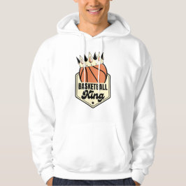 Basketball King - Design im Stil der Kronstraße Hoodie
