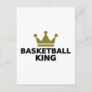 Basketball King Postkarte