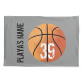 Basketball Kissenbezug (Rückseite)