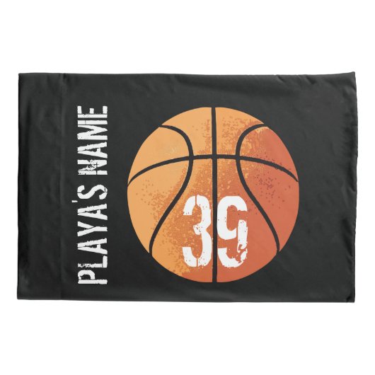 Basketball Kissenbezug (Rückseite)