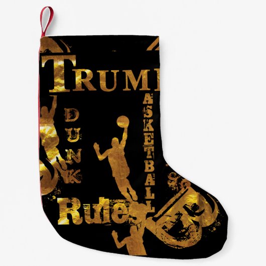 BASKETBALL KLEINER WEIHNACHTSSTRUMPF (Vorderseite)