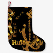 BASKETBALL KLEINER WEIHNACHTSSTRUMPF (Vorderseite)