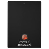 Basketball Klemmbrett (Rückseite)