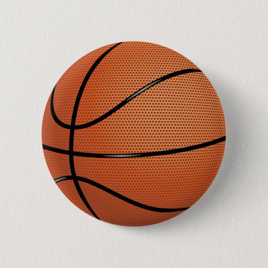 Basketball-Knopf Button (Vorderseite)