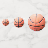 Basketball Konfetti (Rückseiten)