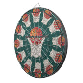 “Basketball-Korb” Dart Board Dartscheibe (Vorderseite rechts)