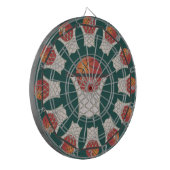 “Basketball-Korb” Dart Board Dartscheibe (Vorderseite Links)