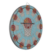 “Basketball-Korb” Dart Board Dartscheibe (Vorderseite Links)