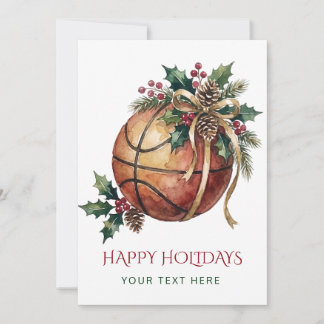 Basketball Kranzschleife Weihnachten