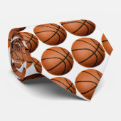 Basketball Krawatte (Gerollt)