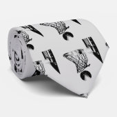 Basketball Krawatte (Gerollt)