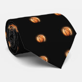 Basketball Krawatte (Gerollt)