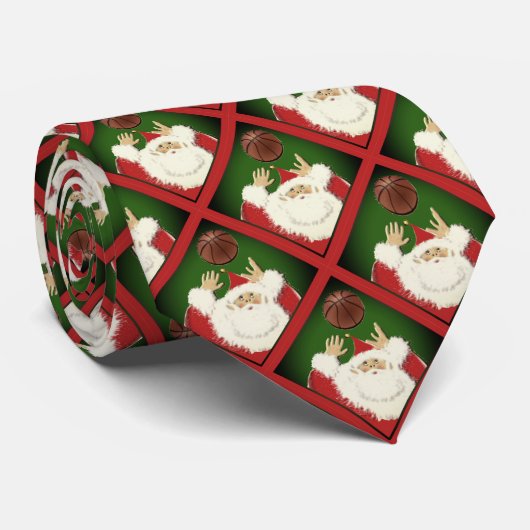 Basketball Krawatte (Gerollt)