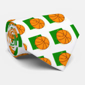 Basketball Krawatte (Gerollt)