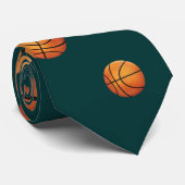 Basketball-Krawatte Krawatte (Gerollt)