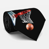 Basketball-Krawatte Krawatte (Gerollt)